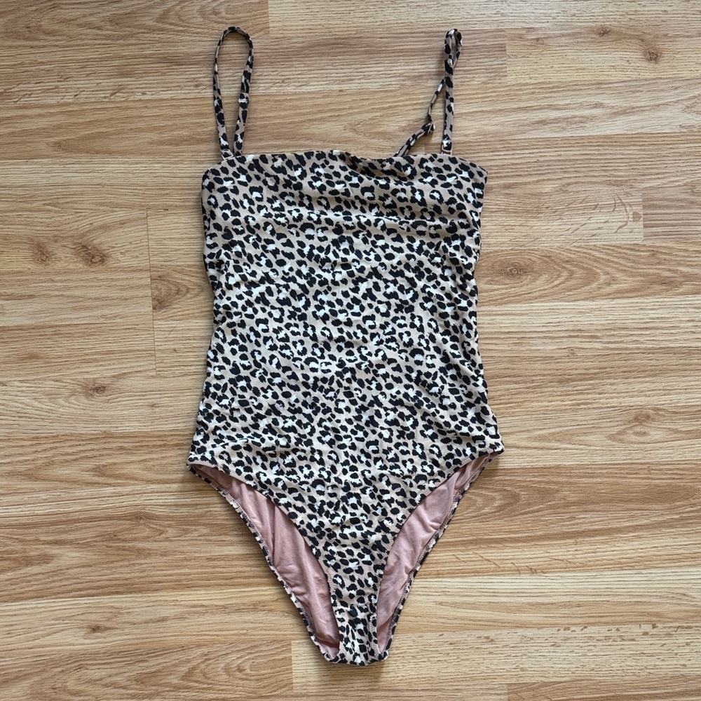 Aerie Leopard Print Swimsuit - size M